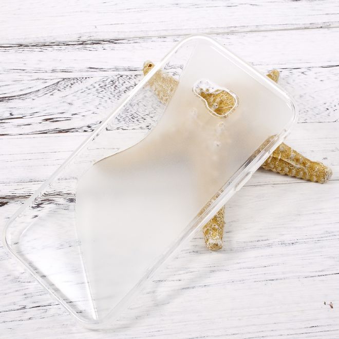 Samsung Galaxy A7 (2017) Handy Hülle - TPU Soft Case - S-Shape - transparent