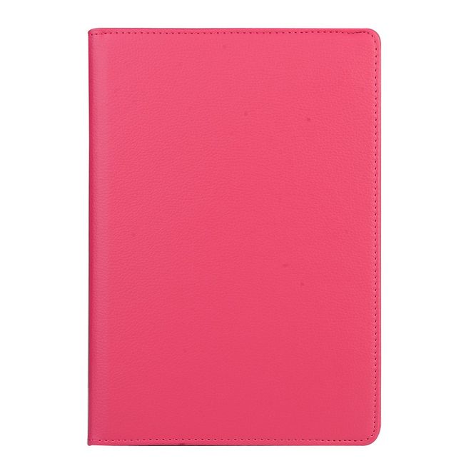 Hülle für Asus ZenPad 10 - Case aus Leder - mit Litchitextur und Standfunktion - rotierbar - rosa