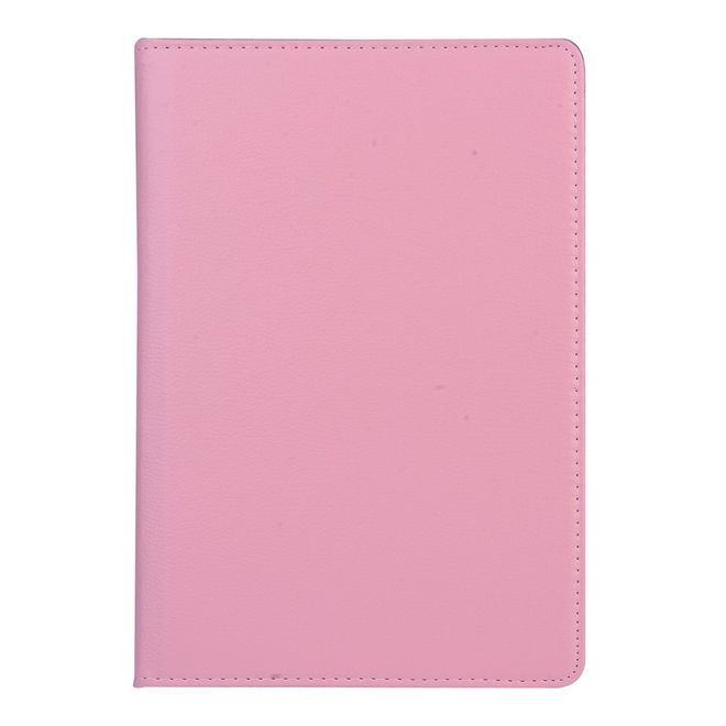 Hülle für Asus ZenPad 10 - Case aus Leder - mit Litchitextur und Standfunktion - rotierbar - pink