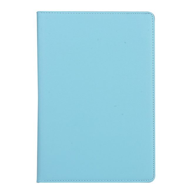 Hülle für Asus ZenPad 10 - Case aus Leder - mit Litchitextur und Standfunktion - rotierbar - hellblau