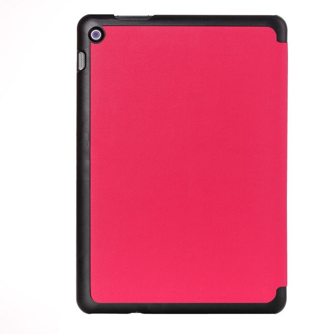 Asus ZenPad 10 Dreifach faltbare Leder Smart Case Hülle - rosa
