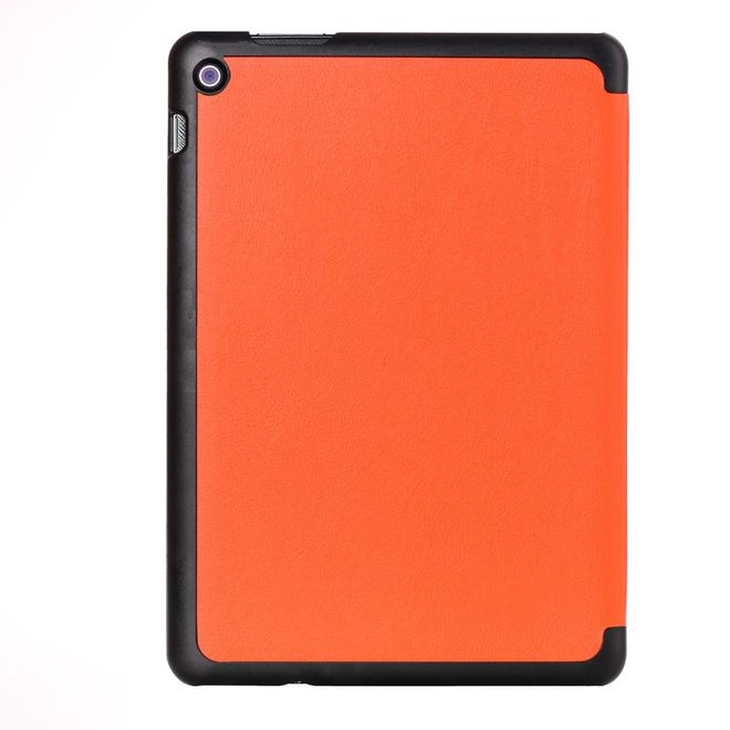 Asus ZenPad 10 Dreifach faltbare Leder Smart Case Hülle - orange