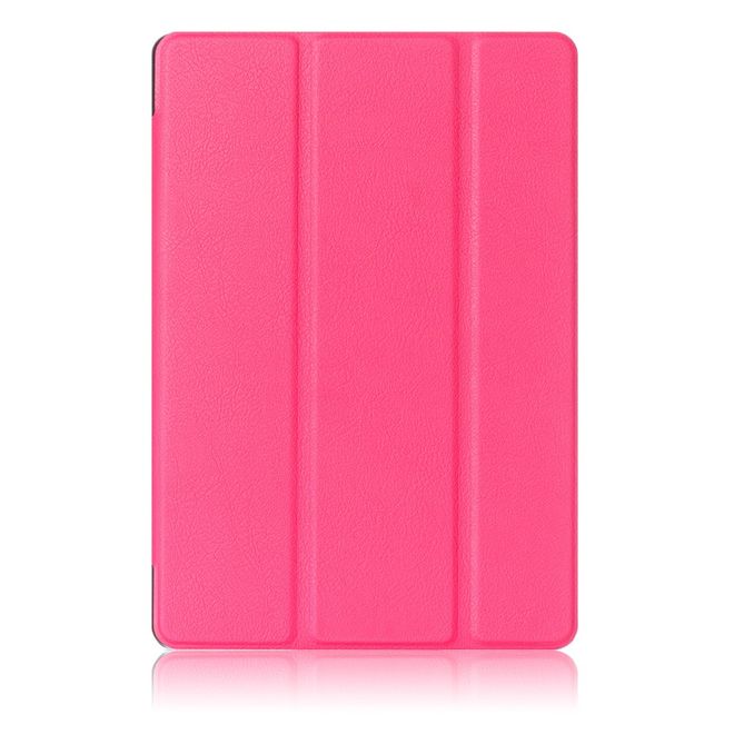 Hülle für Asus ZenPad 3S 10 (Z500) - Leder Smart Case - mit Standfunktion - rosa