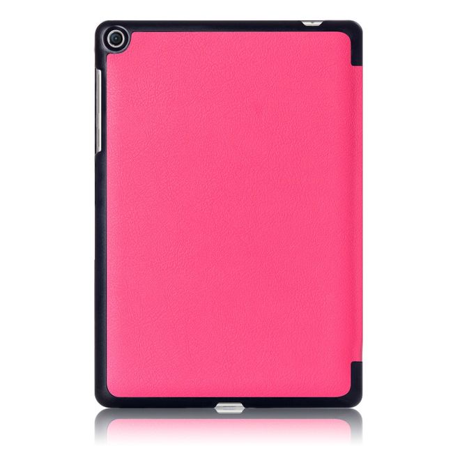 Hülle für Asus ZenPad 3S 10 (Z500) - Leder Smart Case - mit Standfunktion - rosa