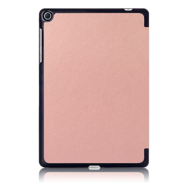 Hülle für Asus ZenPad 3S 10 (Z500) - Leder Smart Case - mit Standfunktion - rosegold