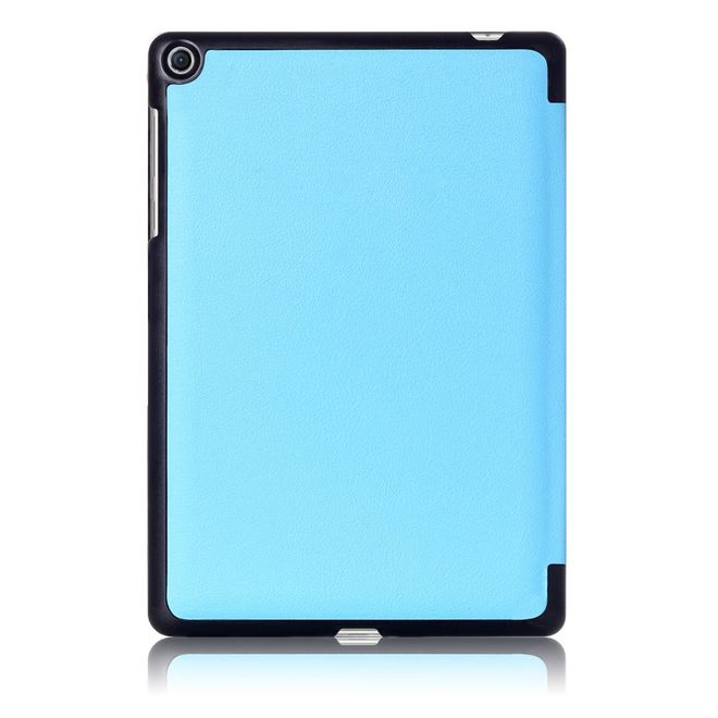Hülle für Asus ZenPad 3S 10 (Z500) - Leder Smart Case - mit Standfunktion - hellblau
