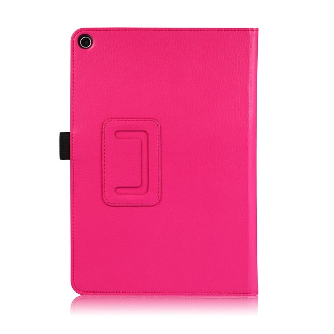 Asus ZenPad 3S 10 (Z500) Case - Leder Smart Hülle - mit Litchitextur und Standfunktion - rosa