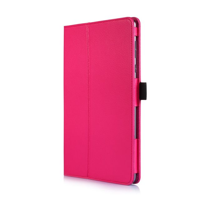 Asus ZenPad 3S 10 (Z500) Case - Leder Smart Hülle - mit Litchitextur und Standfunktion - rosa