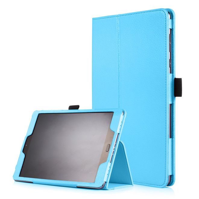 Asus ZenPad 3S 10 (Z500) Case - Leder Smart Hülle - mit Litchitextur und Standfunktion - hellblau