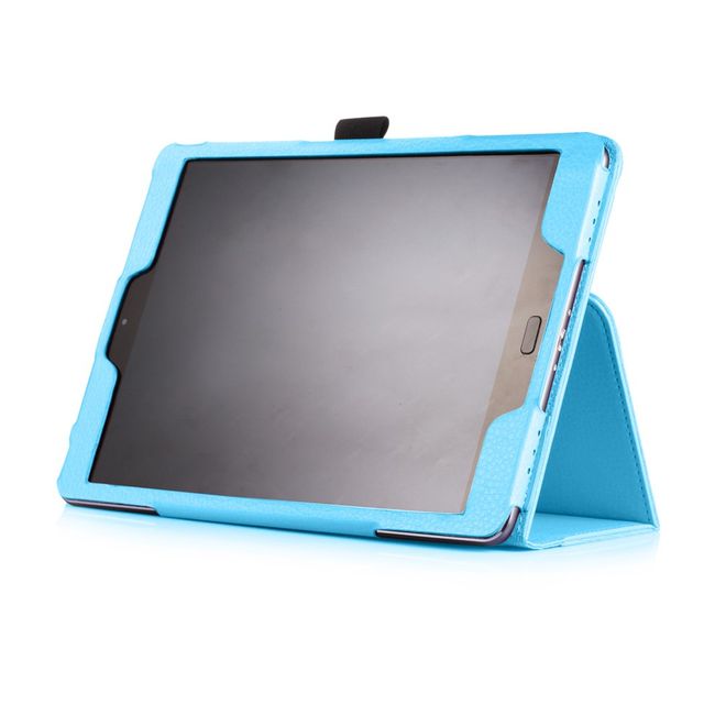 Asus ZenPad 3S 10 (Z500) Case - Leder Smart Hülle - mit Litchitextur und Standfunktion - hellblau