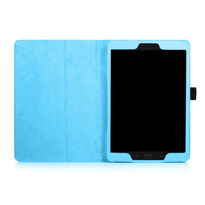 Asus ZenPad 3S 10 (Z500) Case - Leder Smart Hülle - mit Litchitextur und Standfunktion - hellblau