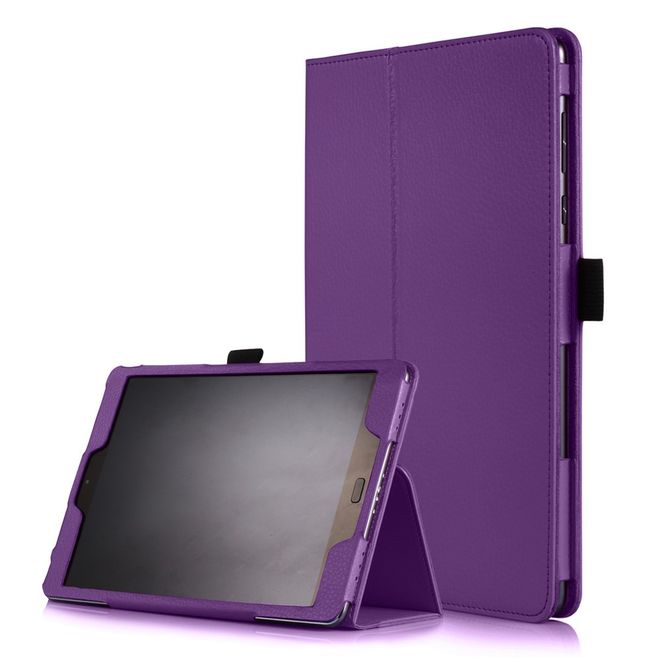 Asus ZenPad 3S 10 (Z500) Case - Leder Smart Hülle - mit Litchitextur und Standfunktion - purpur