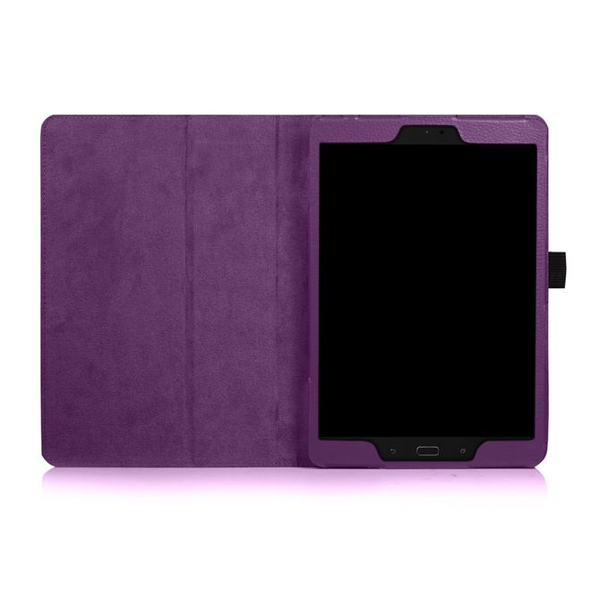 Asus ZenPad 3S 10 (Z500) Case - Leder Smart Hülle - mit Litchitextur und Standfunktion - purpur