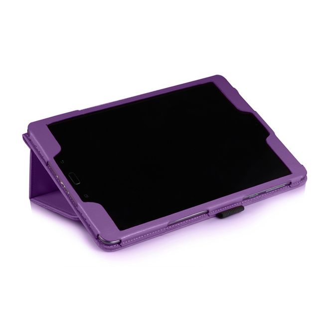 Asus ZenPad 3S 10 (Z500) Case - Leder Smart Hülle - mit Litchitextur und Standfunktion - purpur