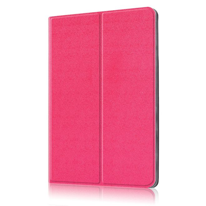 Hülle für Asus ZenPad 3S 10 (Z500) - Leder Smart Cover - mit Textur und Standfunktion - rosa