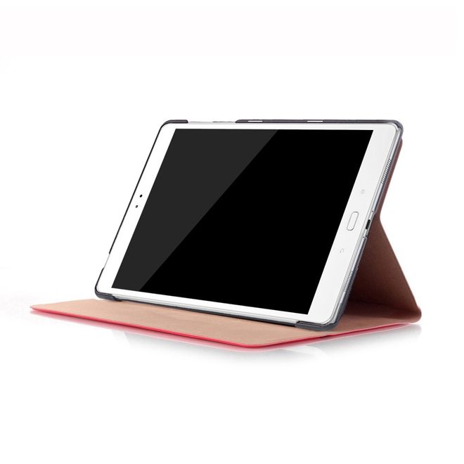 Hülle für Asus ZenPad 3S 10 (Z500) - Leder Smart Cover - mit Textur und Standfunktion - rosa