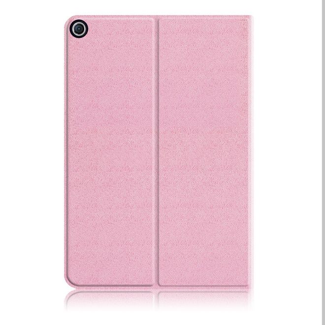 Hülle für Asus ZenPad 3S 10 (Z500) - Leder Smart Cover - mit Textur und Standfunktion - pink