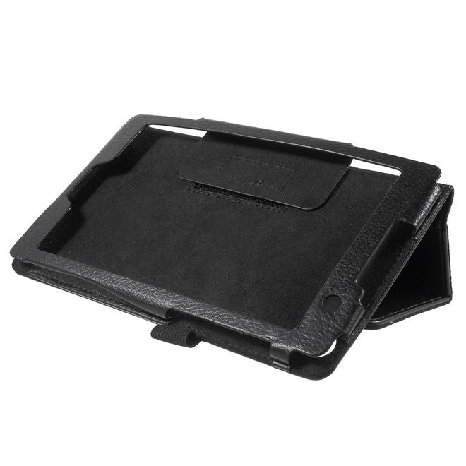 Asus ZenPad C 7.0 (Z170MG) Hülle - Case aus Leder - mit Litchitextur - schwarz