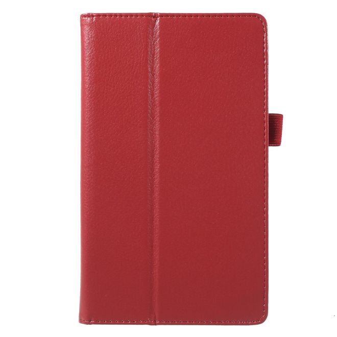Asus ZenPad C 7.0 (Z170MG) Hülle - Case aus Leder - mit Litchitextur - rot