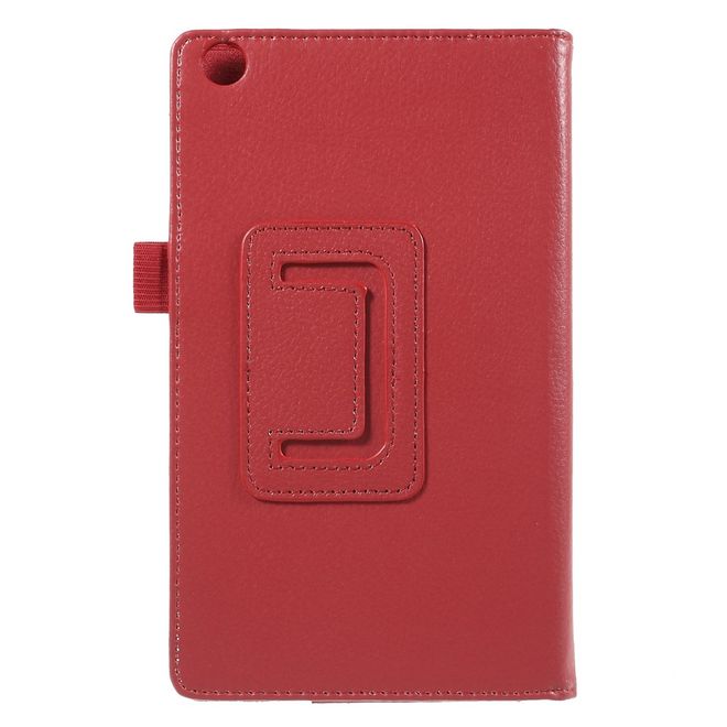 Asus ZenPad C 7.0 (Z170MG) Hülle - Case aus Leder - mit Litchitextur - rot