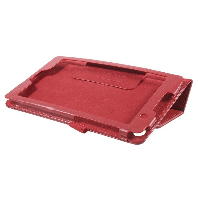 Asus ZenPad C 7.0 (Z170MG) Hülle - Case aus Leder - mit Litchitextur - rot