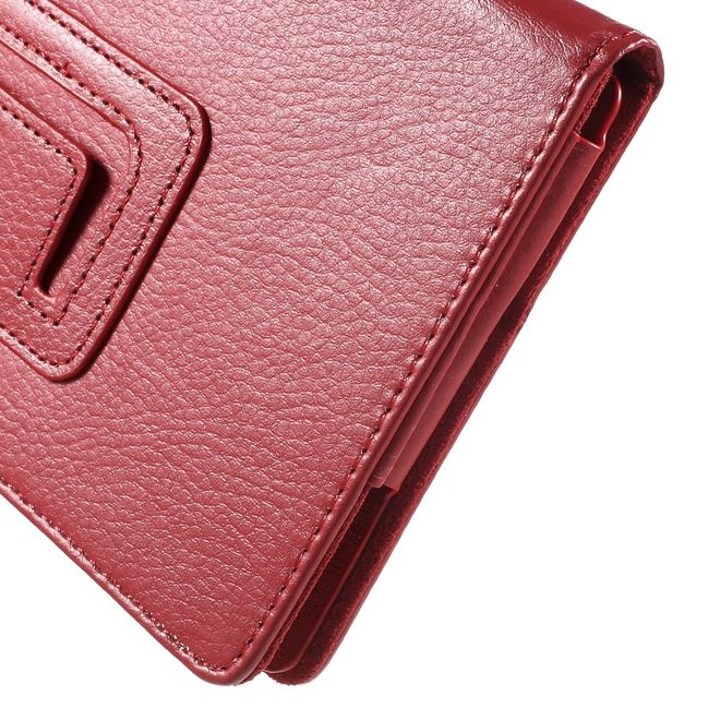 Asus ZenPad C 7.0 (Z170MG) Hülle - Case aus Leder - mit Litchitextur - rot