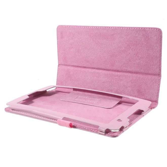 Asus ZenPad C 7.0 (Z170MG) Hülle - Case aus Leder - mit Litchitextur - pink