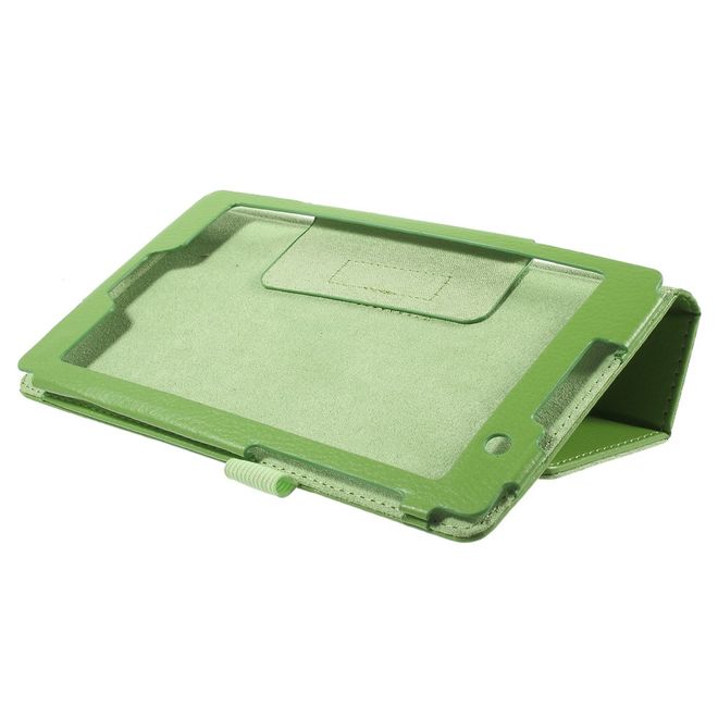 Asus ZenPad C 7.0 (Z170MG) Hülle - Case aus Leder - mit Litchitextur - grün