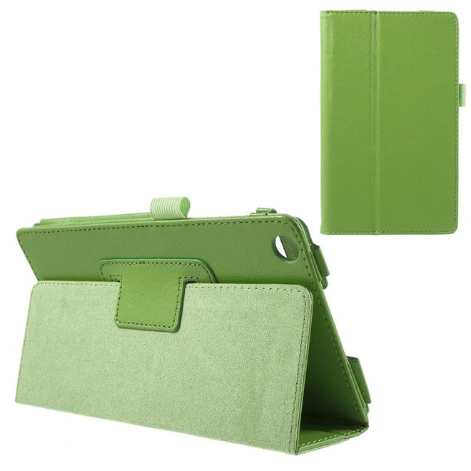 Asus ZenPad C 7.0 (Z170MG) Hülle - Case aus Leder - mit Litchitextur - grün
