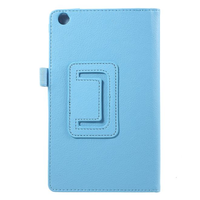 Asus ZenPad C 7.0 (Z170MG) Hülle - Case aus Leder - mit Litchitextur - hellblau