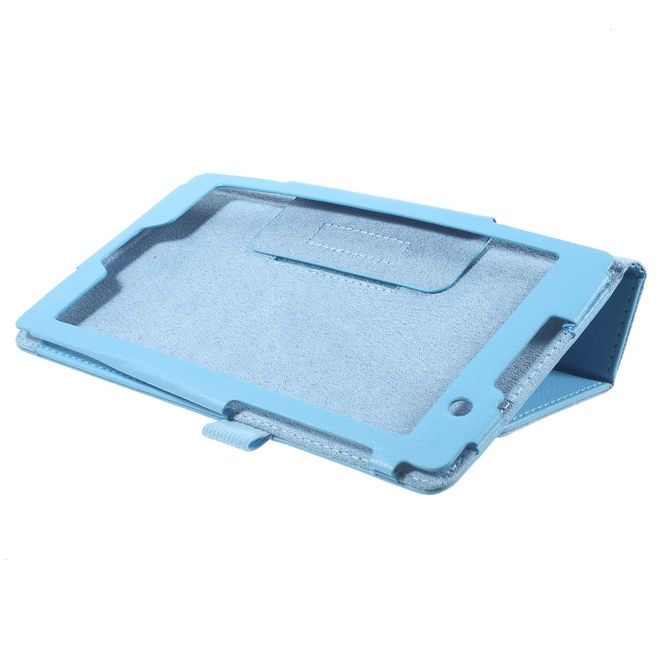 Asus ZenPad C 7.0 (Z170MG) Hülle - Case aus Leder - mit Litchitextur - hellblau