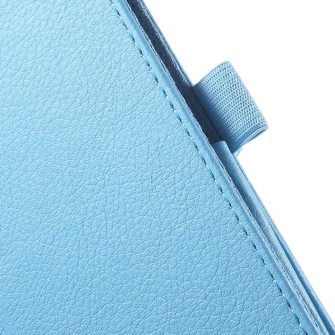 Asus ZenPad C 7.0 (Z170MG) Hülle - Case aus Leder - mit Litchitextur - hellblau