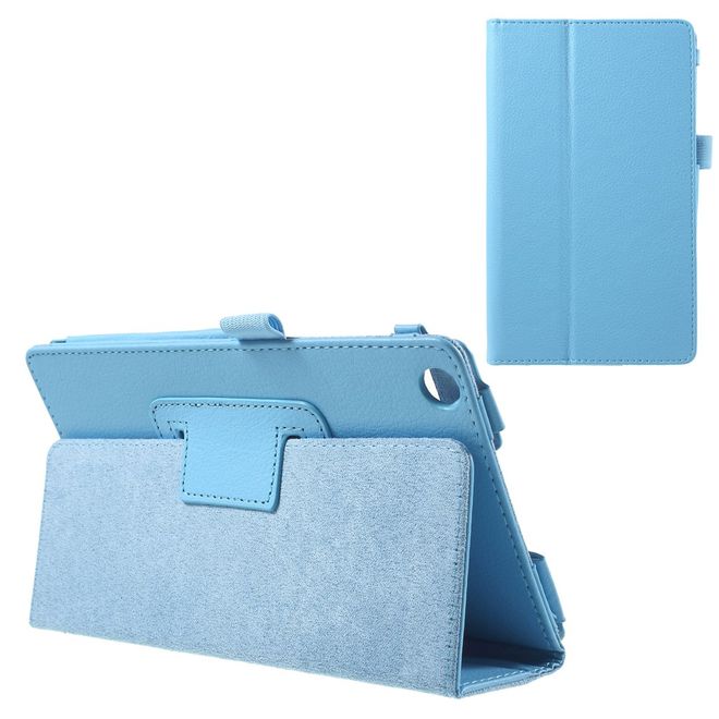 Asus ZenPad C 7.0 (Z170MG) Hülle - Case aus Leder - mit Litchitextur - hellblau