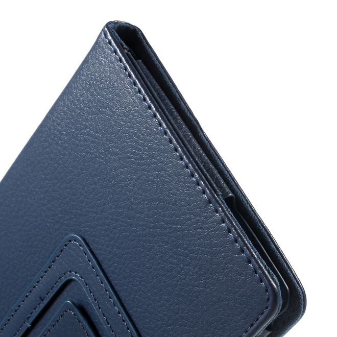 Asus ZenPad C 7.0 (Z170MG) Hülle - Case aus Leder - mit Litchitextur - dunkelblau
