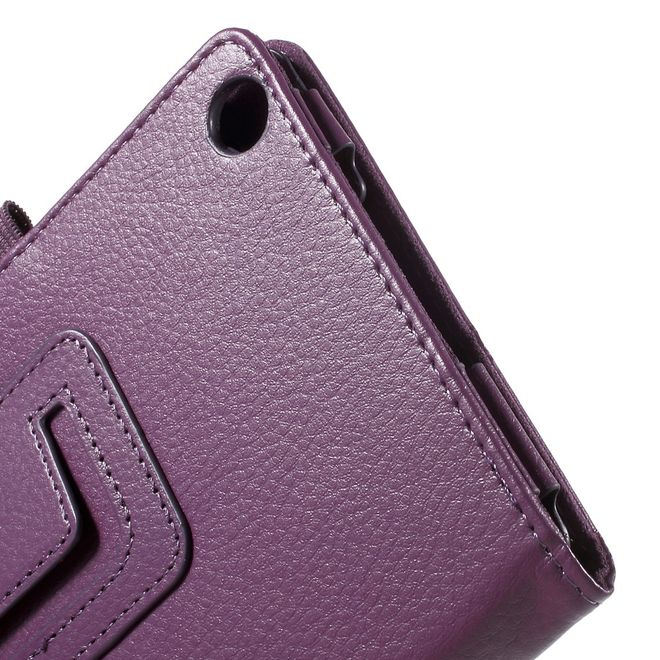 Asus ZenPad C 7.0 (Z170MG) Hülle - Case aus Leder - mit Litchitextur - purpur