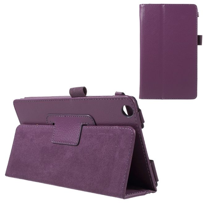 Asus ZenPad C 7.0 (Z170MG) Hülle - Case aus Leder - mit Litchitextur - purpur