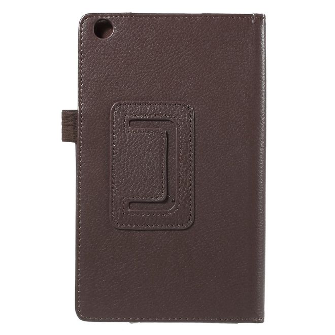 Asus ZenPad C 7.0 (Z170MG) Hülle - Case aus Leder - mit Litchitextur - kaffeefarben