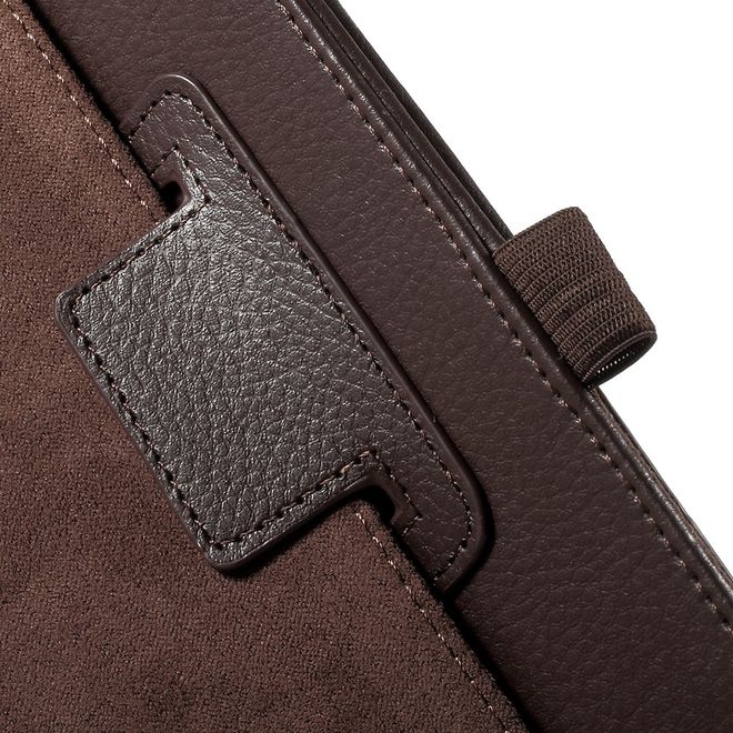 Asus ZenPad C 7.0 (Z170MG) Hülle - Case aus Leder - mit Litchitextur - kaffeefarben