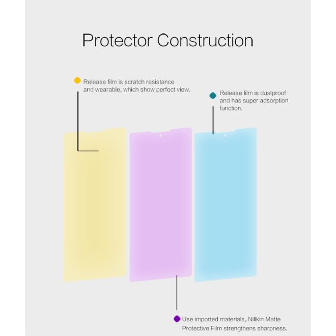 Nillkin - Asus ZenPad C 7.0 (Z170MG) Schutzfolie - mit kratzfester Beschichtung - matt