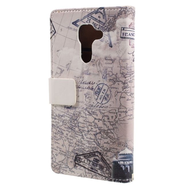 Hülle für BlackBerry DTEK60 - Case aus Leder - Triumphbogen