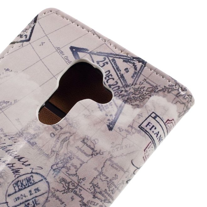 Hülle für BlackBerry DTEK60 - Case aus Leder - Triumphbogen