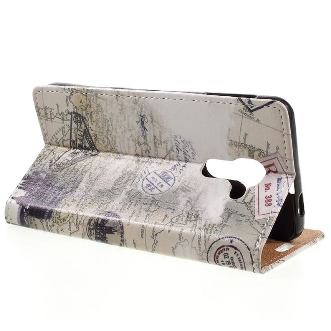 Hülle für BlackBerry DTEK60 - Case aus Leder - Schiefer Turm von Pisa