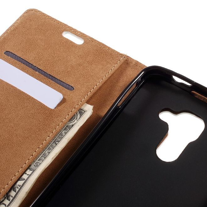 Hülle für BlackBerry DTEK60 - Case aus Leder - Tiger