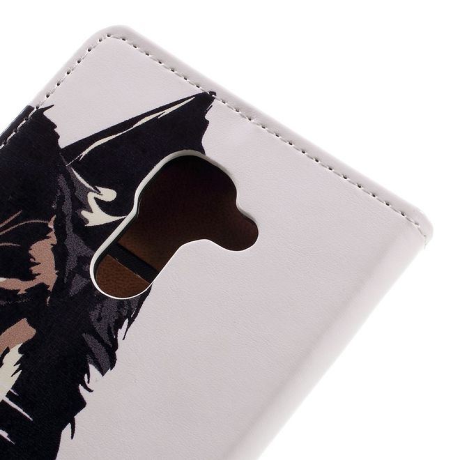 Hülle für BlackBerry DTEK60 - Case aus Leder - Tiger