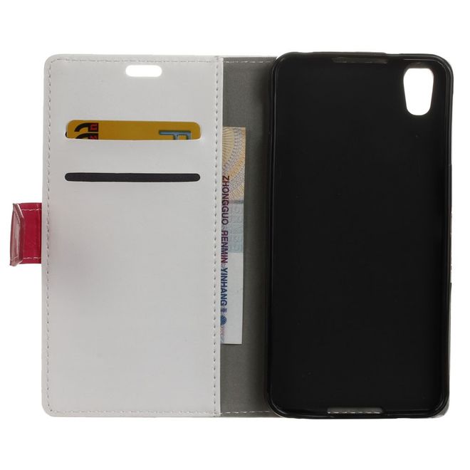 BlackBerry DTEK50/Neon Handy Hülle - Cover aus Leder - zweifarbig - weiss