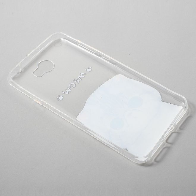 Case für Huawei Y6 II Compact - TPU Softcase - süsses Katzenbaby