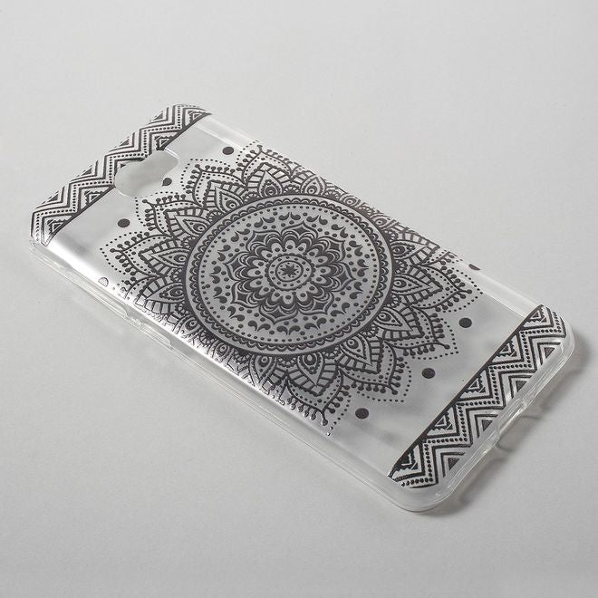 Case für Huawei Y6 II Compact - TPU Softcase - Mandala Muster
