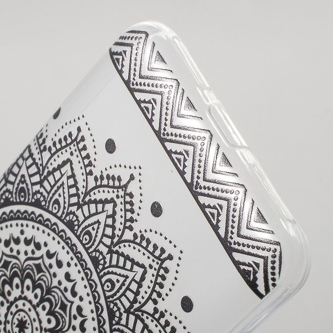 Case für Huawei Y6 II Compact - TPU Softcase - Mandala Muster
