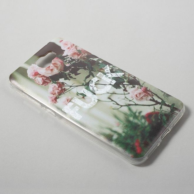 Case für Huawei Y6 II Compact - TPU Softcase - blühende Blumen