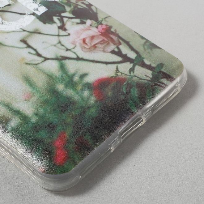Case für Huawei Y6 II Compact - TPU Softcase - blühende Blumen